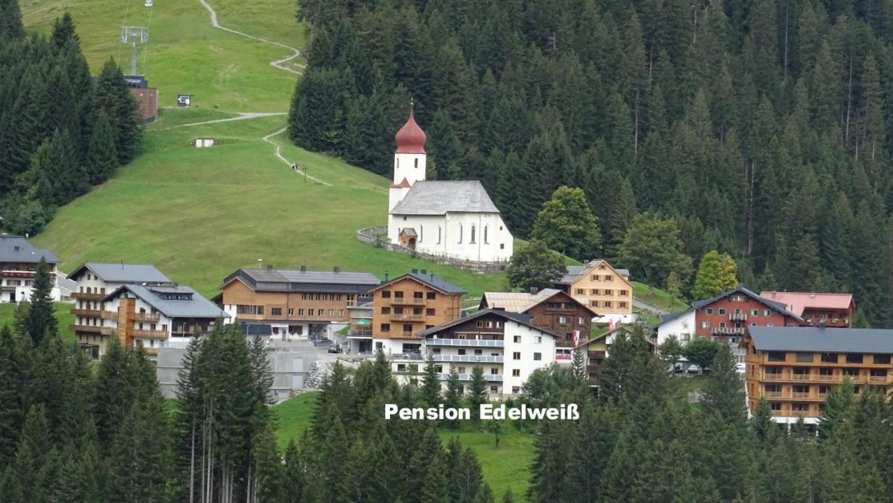 Pension Edelweiss Дамульс Экстерьер фото